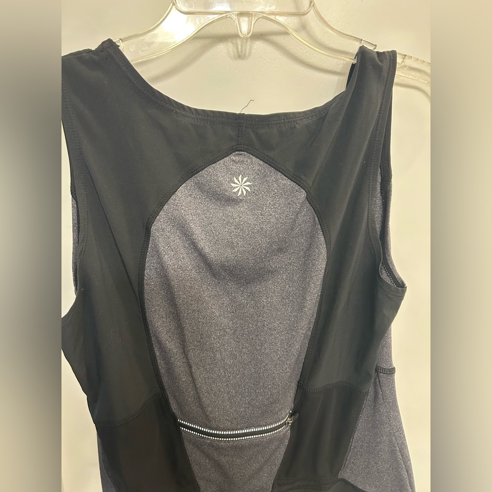 Athleta Black and Gray Tennis Dress - Picture 9 of 11